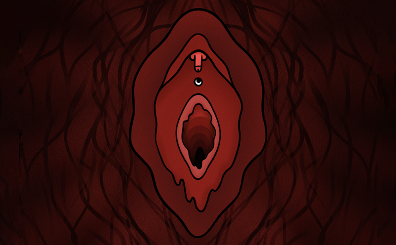 Mythos Klitoris im Dark-Novel Style. Die Klitoris ist ein Mini-Penis
